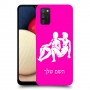 תאומים כיסוי מגן קשיח בעיצוב אישי עם השם שלך ל Samsung Galaxy A02s יחידה אחת סקרין מובייל