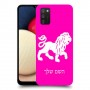 אריה כיסוי מגן קשיח בעיצוב אישי עם השם שלך ל Samsung Galaxy A02s יחידה אחת סקרין מובייל