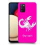 עקרב כיסוי מגן קשיח בעיצוב אישי עם השם שלך ל Samsung Galaxy A02s יחידה אחת סקרין מובייל