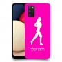 ג'וגלין - אישה כיסוי מגן קשיח בעיצוב אישי עם השם שלך ל Samsung Galaxy A02s יחידה אחת סקרין מובייל