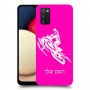 אופנוע שלג כיסוי מגן קשיח בעיצוב אישי עם השם שלך ל Samsung Galaxy A02s יחידה אחת סקרין מובייל