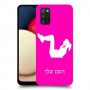 אימון ספורט - אישה כיסוי מגן קשיח בעיצוב אישי עם השם שלך ל Samsung Galaxy A02s יחידה אחת סקרין מובייל