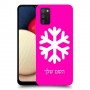שלג כיסוי מגן קשיח בעיצוב אישי עם השם שלך ל Samsung Galaxy A02s יחידה אחת סקרין מובייל