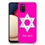 מגן דוד - ישראל כיסוי מגן קשיח בעיצוב אישי עם השם שלך ל Samsung Galaxy A02s יחידה אחת סקרין מובייל