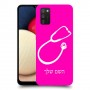רופא סטטוסקופ כיסוי מגן קשיח בעיצוב אישי עם השם שלך ל Samsung Galaxy A02s יחידה אחת סקרין מובייל