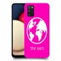 עולם כיסוי מגן קשיח בעיצוב אישי עם השם שלך ל Samsung Galaxy A02s יחידה אחת סקרין מובייל