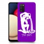 דלי כיסוי מגן קשיח בעיצוב אישי עם השם שלך ל Samsung Galaxy A02s יחידה אחת סקרין מובייל