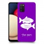 דגים כיסוי מגן קשיח בעיצוב אישי עם השם שלך ל Samsung Galaxy A02s יחידה אחת סקרין מובייל