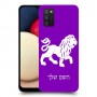 אריה כיסוי מגן קשיח בעיצוב אישי עם השם שלך ל Samsung Galaxy A02s יחידה אחת סקרין מובייל