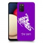 אופנוע שלג כיסוי מגן קשיח בעיצוב אישי עם השם שלך ל Samsung Galaxy A02s יחידה אחת סקרין מובייל