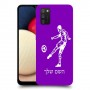שחקן כדורגל כיסוי מגן קשיח בעיצוב אישי עם השם שלך ל Samsung Galaxy A02s יחידה אחת סקרין מובייל
