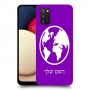 עולם כיסוי מגן קשיח בעיצוב אישי עם השם שלך ל Samsung Galaxy A02s יחידה אחת סקרין מובייל