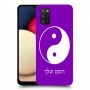 סמל יינג יאנג - סין כיסוי מגן קשיח בעיצוב אישי עם השם שלך ל Samsung Galaxy A02s יחידה אחת סקרין מובייל