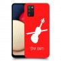 כינור כיסוי מגן קשיח בעיצוב אישי עם השם שלך ל Samsung Galaxy A02s יחידה אחת סקרין מובייל
