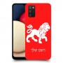 אריה כיסוי מגן קשיח בעיצוב אישי עם השם שלך ל Samsung Galaxy A02s יחידה אחת סקרין מובייל