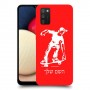 ילד סקייטבורד כיסוי מגן קשיח בעיצוב אישי עם השם שלך ל Samsung Galaxy A02s יחידה אחת סקרין מובייל