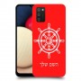 הגה - קפטן - ים כיסוי מגן קשיח בעיצוב אישי עם השם שלך ל Samsung Galaxy A02s יחידה אחת סקרין מובייל