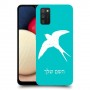 ציפור לבלוע כיסוי מגן קשיח בעיצוב אישי עם השם שלך ל Samsung Galaxy A02s יחידה אחת סקרין מובייל