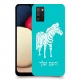 זברה כיסוי מגן קשיח בעיצוב אישי עם השם שלך ל Samsung Galaxy A02s יחידה אחת סקרין מובייל