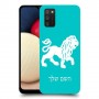 אריה כיסוי מגן קשיח בעיצוב אישי עם השם שלך ל Samsung Galaxy A02s יחידה אחת סקרין מובייל