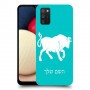 שור כיסוי מגן קשיח בעיצוב אישי עם השם שלך ל Samsung Galaxy A02s יחידה אחת סקרין מובייל
