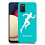 רץ כיסוי מגן קשיח בעיצוב אישי עם השם שלך ל Samsung Galaxy A02s יחידה אחת סקרין מובייל