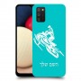 אופנוע שלג כיסוי מגן קשיח בעיצוב אישי עם השם שלך ל Samsung Galaxy A02s יחידה אחת סקרין מובייל