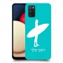 גלישה כיסוי מגן קשיח בעיצוב אישי עם השם שלך ל Samsung Galaxy A02s יחידה אחת סקרין מובייל
