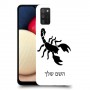 עקרב כיסוי מגן קשיח בעיצוב אישי עם השם שלך ל Samsung Galaxy A02s יחידה אחת סקרין מובייל