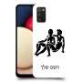 תאומים כיסוי מגן קשיח בעיצוב אישי עם השם שלך ל Samsung Galaxy A02s יחידה אחת סקרין מובייל
