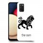 אריה כיסוי מגן קשיח בעיצוב אישי עם השם שלך ל Samsung Galaxy A02s יחידה אחת סקרין מובייל