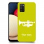 חצוצרה כיסוי מגן קשיח בעיצוב אישי עם השם שלך ל Samsung Galaxy A02s יחידה אחת סקרין מובייל