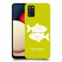 דגים כיסוי מגן קשיח בעיצוב אישי עם השם שלך ל Samsung Galaxy A02s יחידה אחת סקרין מובייל