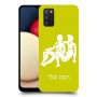 תאומים כיסוי מגן קשיח בעיצוב אישי עם השם שלך ל Samsung Galaxy A02s יחידה אחת סקרין מובייל