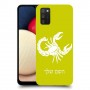 עקרב כיסוי מגן קשיח בעיצוב אישי עם השם שלך ל Samsung Galaxy A02s יחידה אחת סקרין מובייל