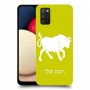 שור כיסוי מגן קשיח בעיצוב אישי עם השם שלך ל Samsung Galaxy A02s יחידה אחת סקרין מובייל