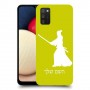 סמוראי כיסוי מגן קשיח בעיצוב אישי עם השם שלך ל Samsung Galaxy A02s יחידה אחת סקרין מובייל