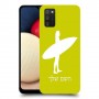 גלישה כיסוי מגן קשיח בעיצוב אישי עם השם שלך ל Samsung Galaxy A02s יחידה אחת סקרין מובייל