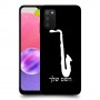 סקספון כיסוי מגן קשיח בעיצוב אישי עם השם שלך ל Samsung Galaxy A03s יחידה אחת סקרין מובייל