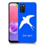 ציפור לבלוע כיסוי מגן קשיח בעיצוב אישי עם השם שלך ל Samsung Galaxy A03s יחידה אחת סקרין מובייל