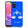 מאזניים כיסוי מגן קשיח בעיצוב אישי עם השם שלך ל Samsung Galaxy A03s יחידה אחת סקרין מובייל
