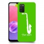 סקספון כיסוי מגן קשיח בעיצוב אישי עם השם שלך ל Samsung Galaxy A03s יחידה אחת סקרין מובייל