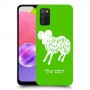 טלה כיסוי מגן קשיח בעיצוב אישי עם השם שלך ל Samsung Galaxy A03s יחידה אחת סקרין מובייל