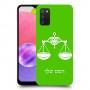 מאזניים כיסוי מגן קשיח בעיצוב אישי עם השם שלך ל Samsung Galaxy A03s יחידה אחת סקרין מובייל