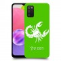 עקרב כיסוי מגן קשיח בעיצוב אישי עם השם שלך ל Samsung Galaxy A03s יחידה אחת סקרין מובייל