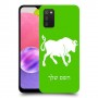 שור כיסוי מגן קשיח בעיצוב אישי עם השם שלך ל Samsung Galaxy A03s יחידה אחת סקרין מובייל