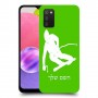 סקִי כיסוי מגן קשיח בעיצוב אישי עם השם שלך ל Samsung Galaxy A03s יחידה אחת סקרין מובייל