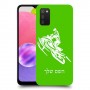 אופנוע שלג כיסוי מגן קשיח בעיצוב אישי עם השם שלך ל Samsung Galaxy A03s יחידה אחת סקרין מובייל