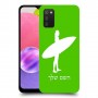 גלישה כיסוי מגן קשיח בעיצוב אישי עם השם שלך ל Samsung Galaxy A03s יחידה אחת סקרין מובייל