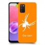 עכביש כיסוי מגן קשיח בעיצוב אישי עם השם שלך ל Samsung Galaxy A03s יחידה אחת סקרין מובייל